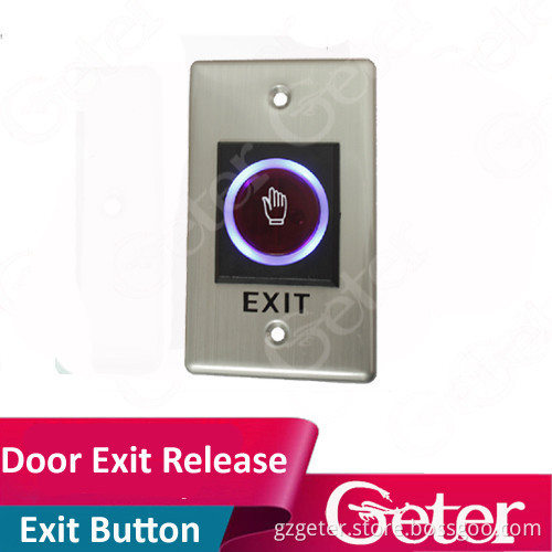 Door access control infrared push button swithes no touch